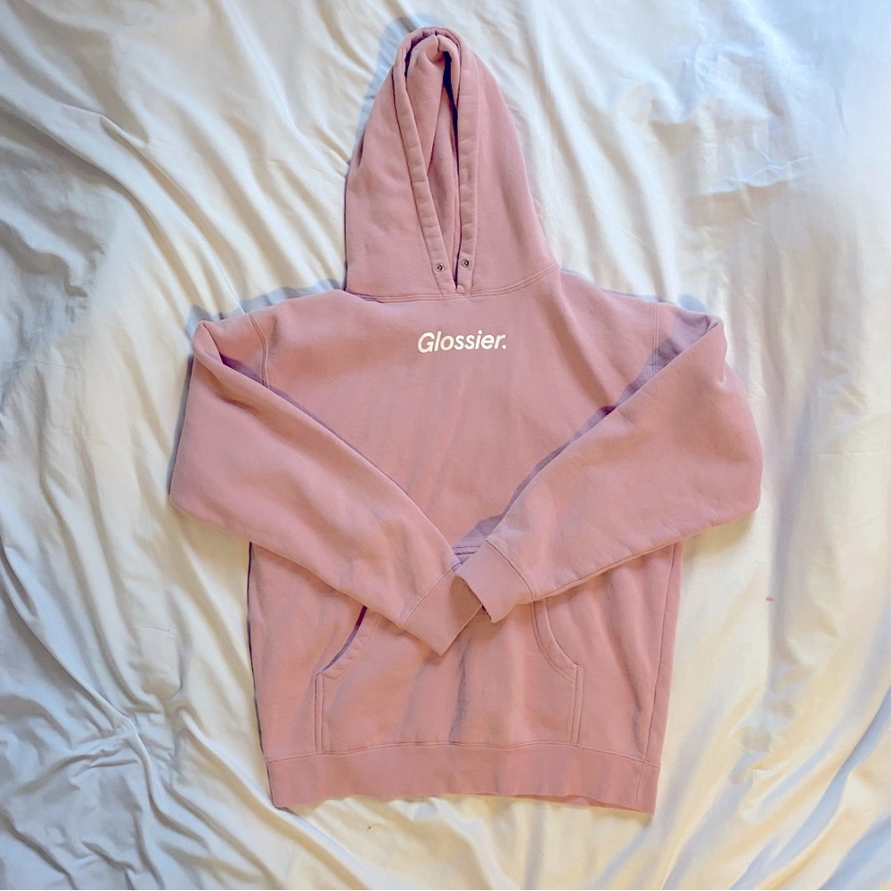 glossier hoodie